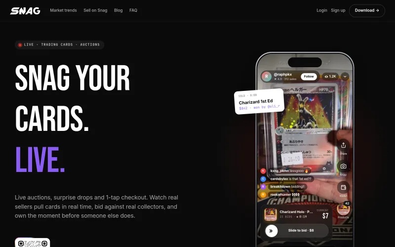 Snag screenshot