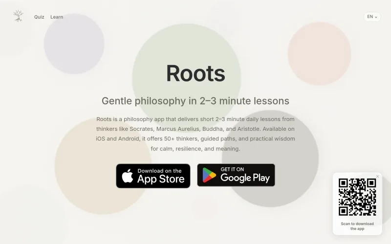 Daily Philosophy App screenshot
