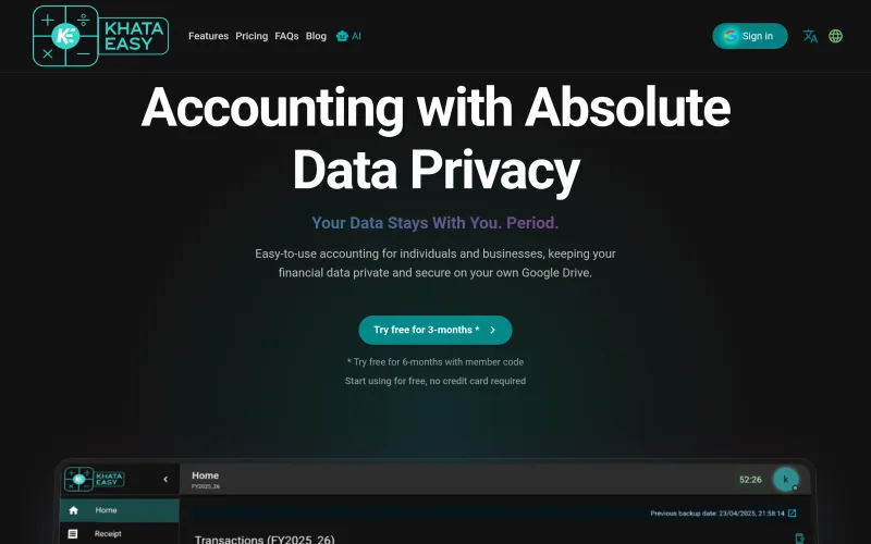 Khataeasy screenshot