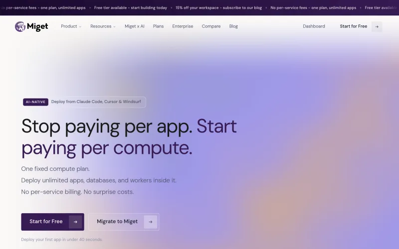 Miget screenshot