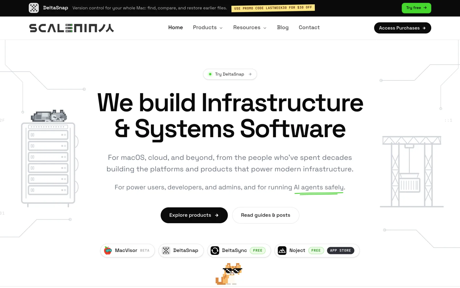 ScaleNinja | Infrastructure & Systems Software screenshot