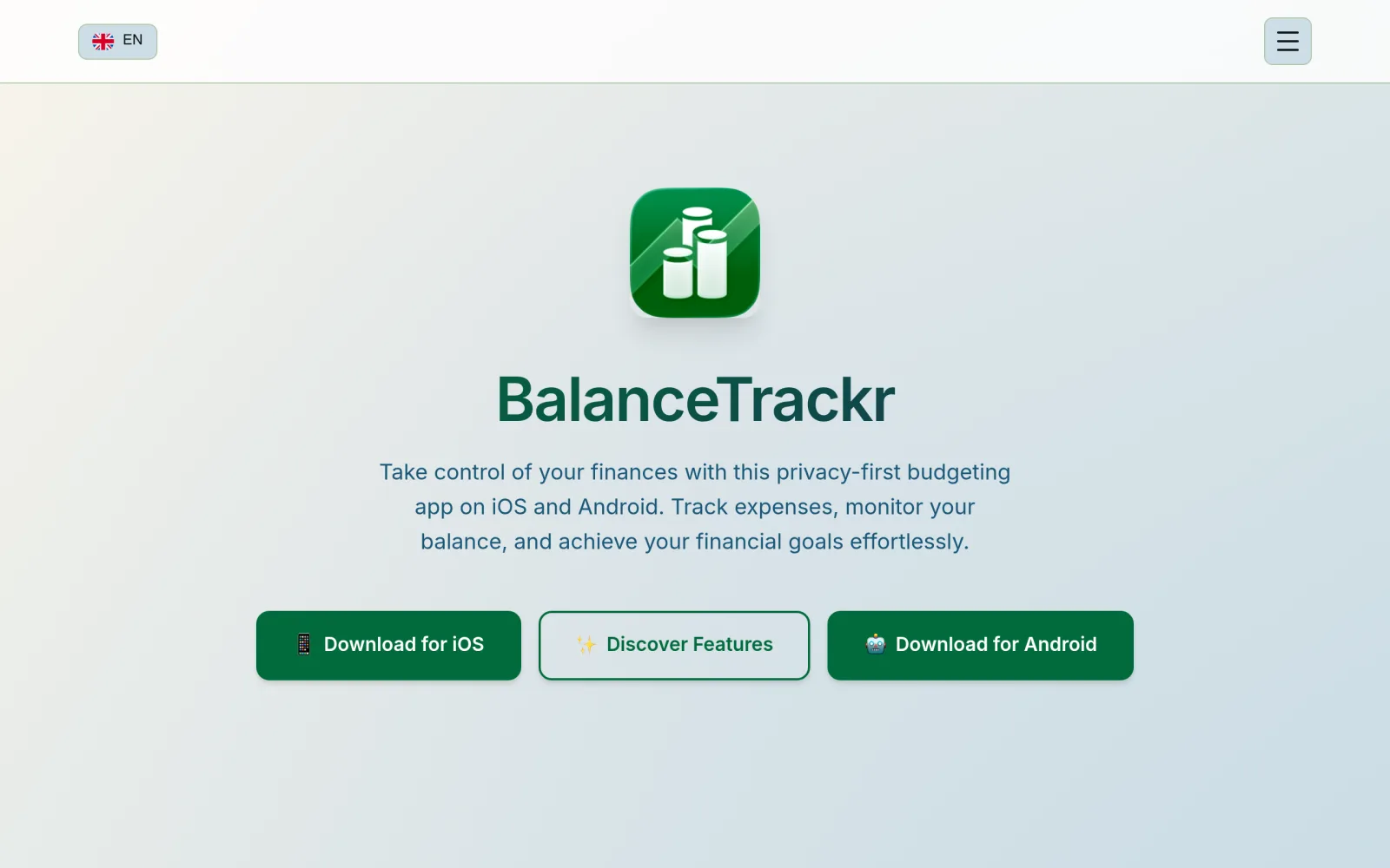 Balancetrackr screenshot