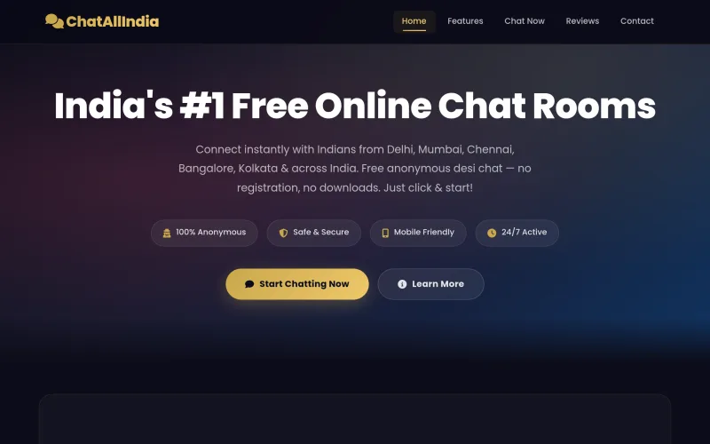Chatallindia screenshot