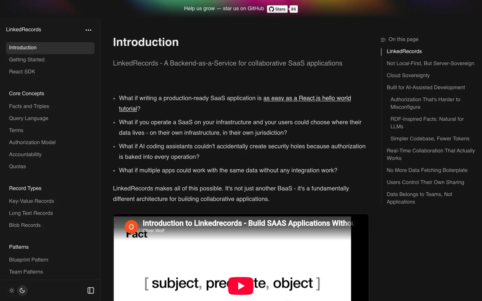 Introduction screenshot