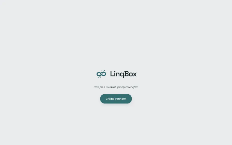 StaleBin — anonymous drop box that disappears screenshot