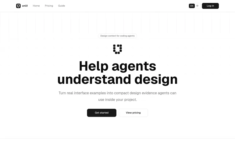 unUI - AI design context for Agents screenshot