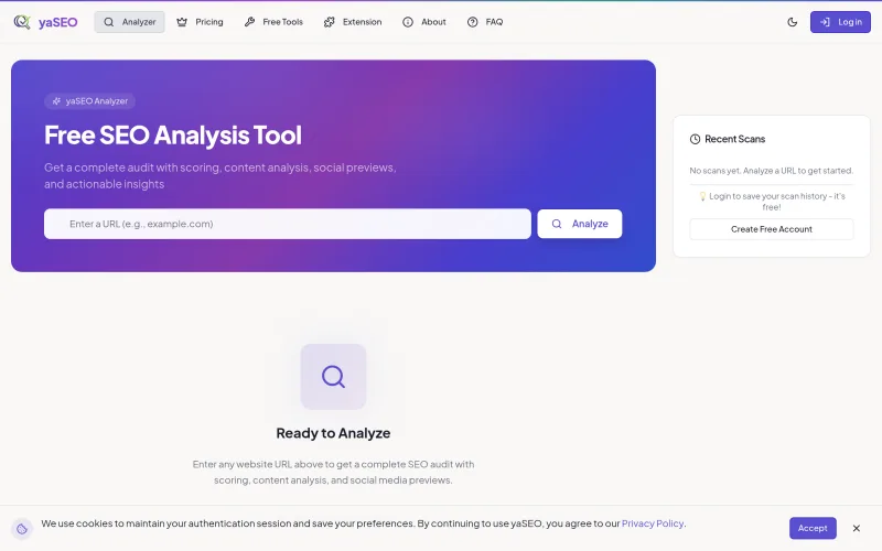 Yaseo screenshot