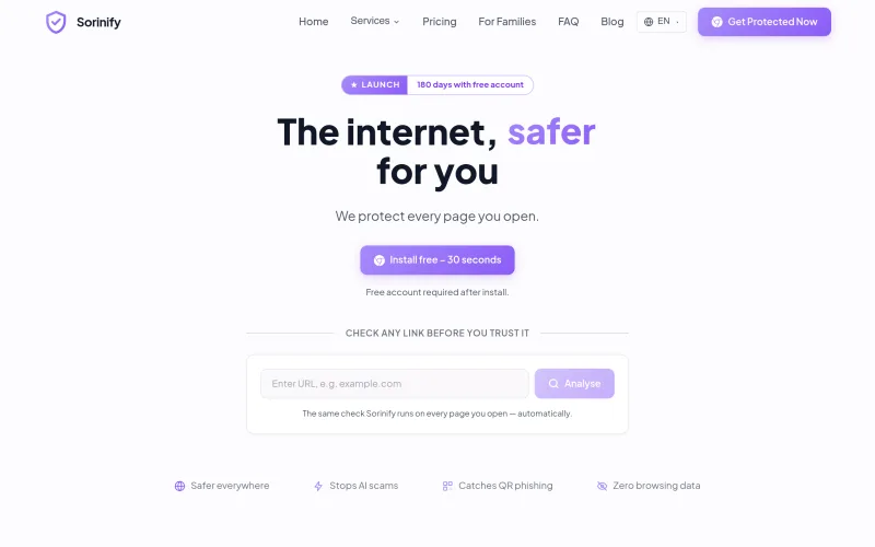 Sorinify screenshot