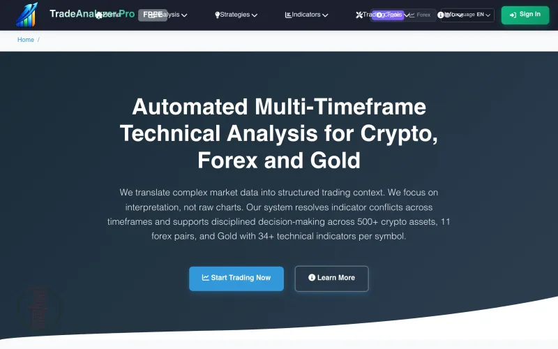 Tradeanalyzer screenshot