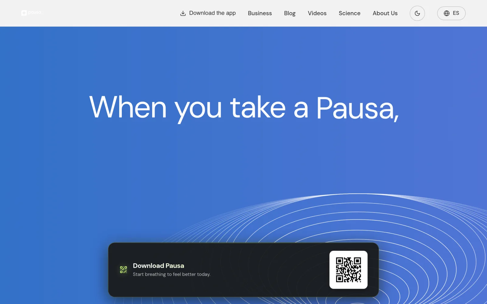 Pausaapp screenshot