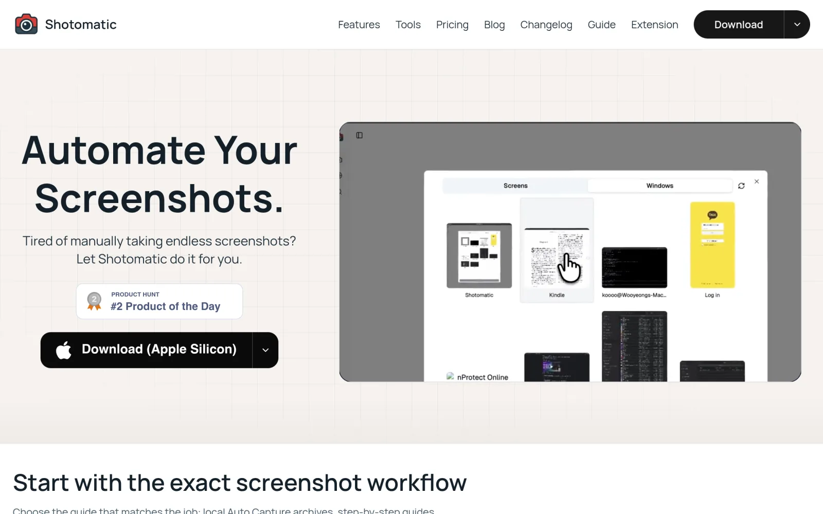 Shotomatic - Screenshot Automation for Mac screenshot