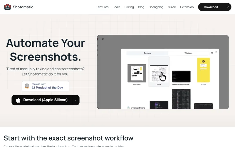 Shotomatic - Screenshot Automation for Mac screenshot