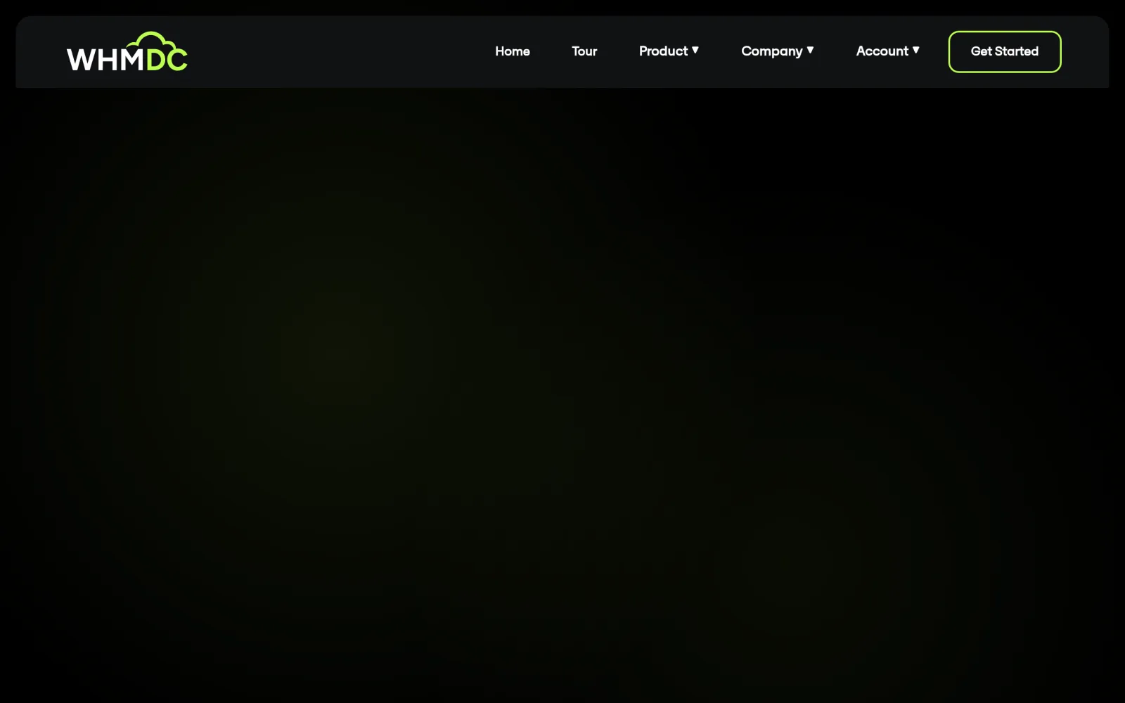 Whmdc screenshot