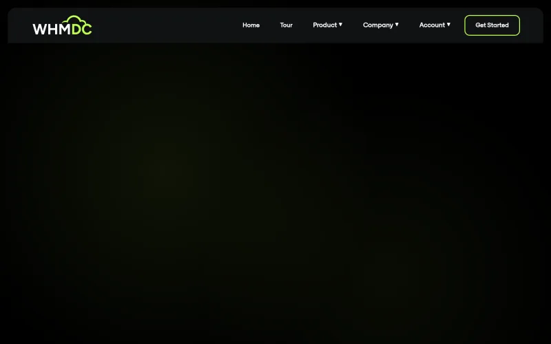 Whmdc screenshot