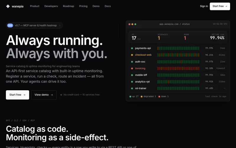 Wanepia screenshot