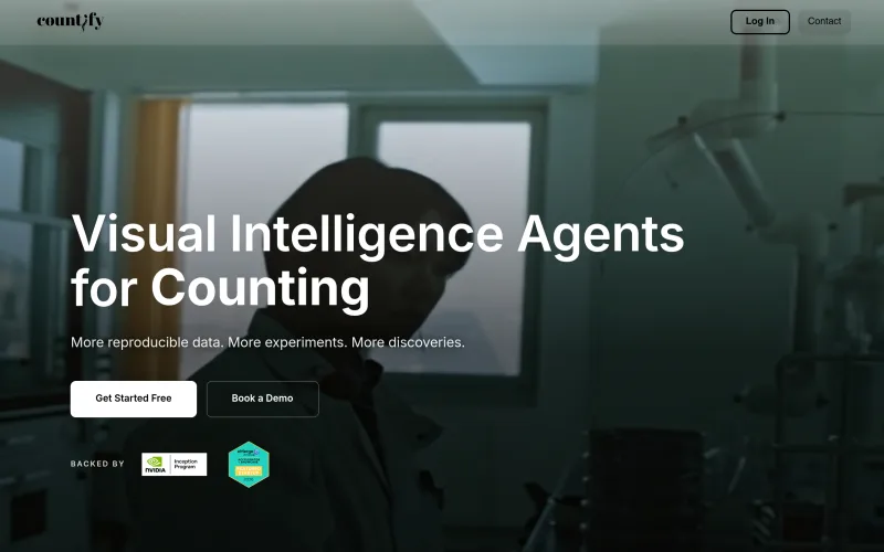 countify — No-Code Computer Vision for Labs screenshot