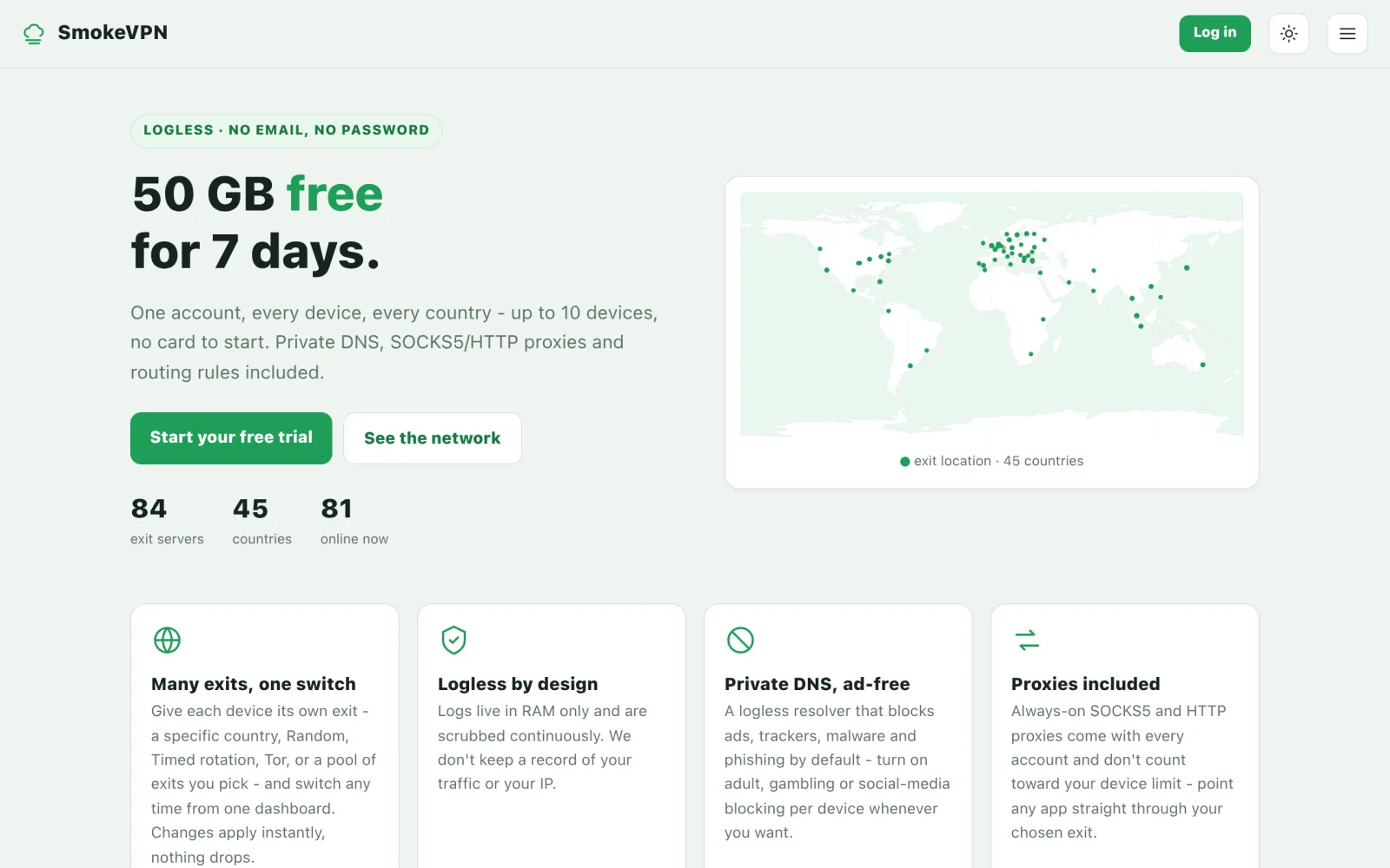 SmokeVPN - Your centralized VPN command center screenshot