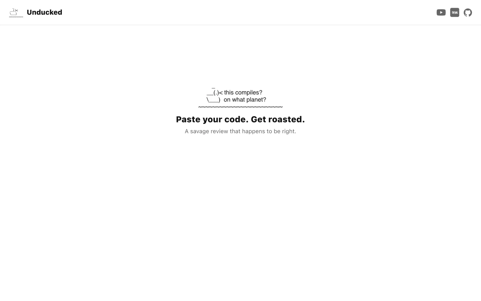 Unducked screenshot