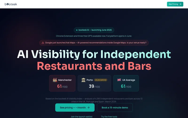 Booteek screenshot