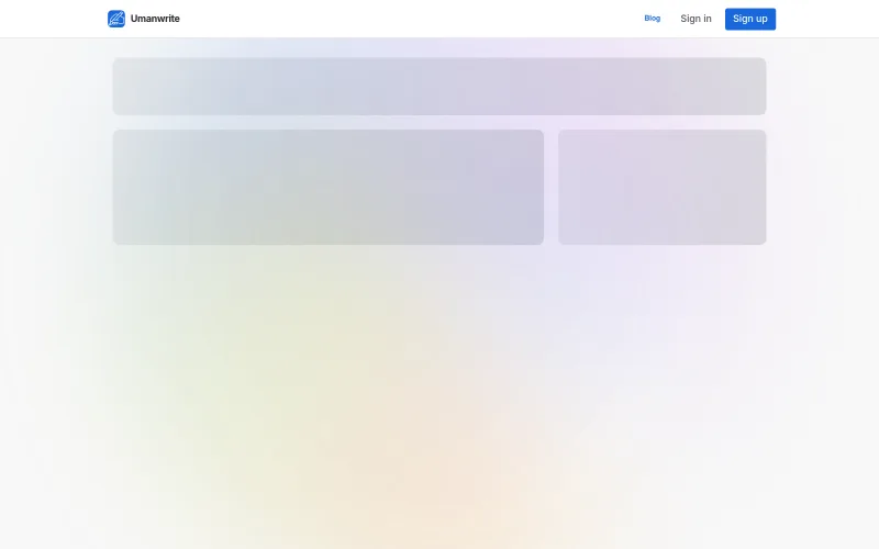 Umanwrite screenshot