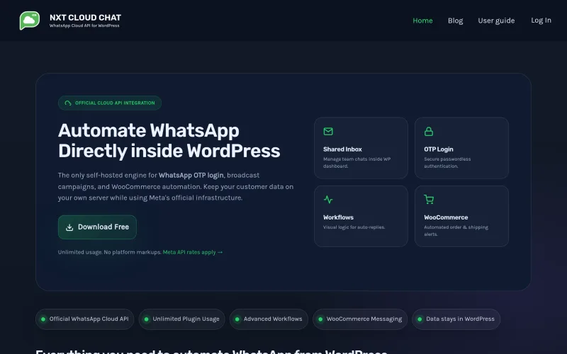 Nxtcloudchat screenshot