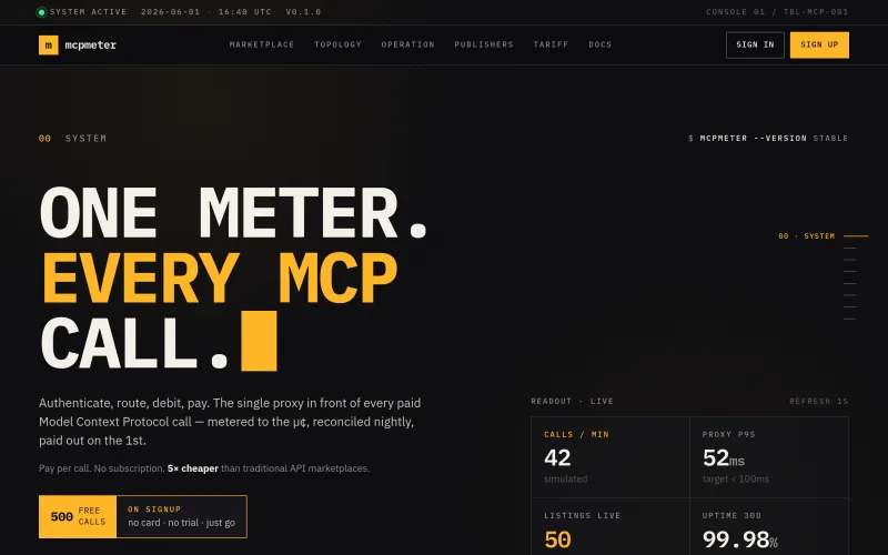 Mcpmeter screenshot