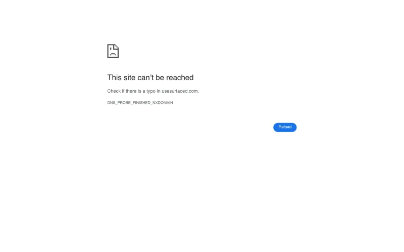 Usesurfaced screenshot
