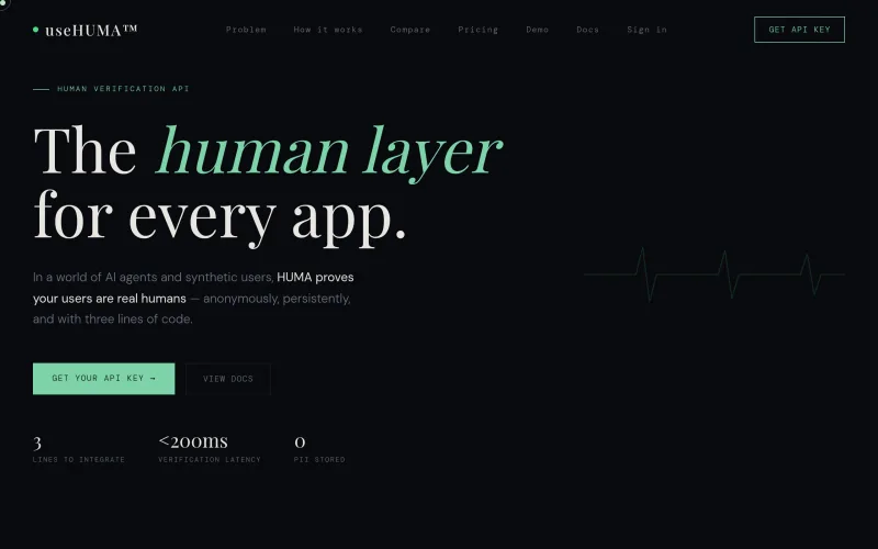 Humaverify screenshot