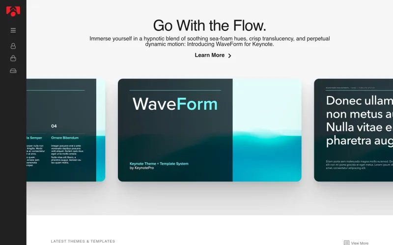 KeynotePro | Keynote Themes and Pages Templates for Professionals screenshot