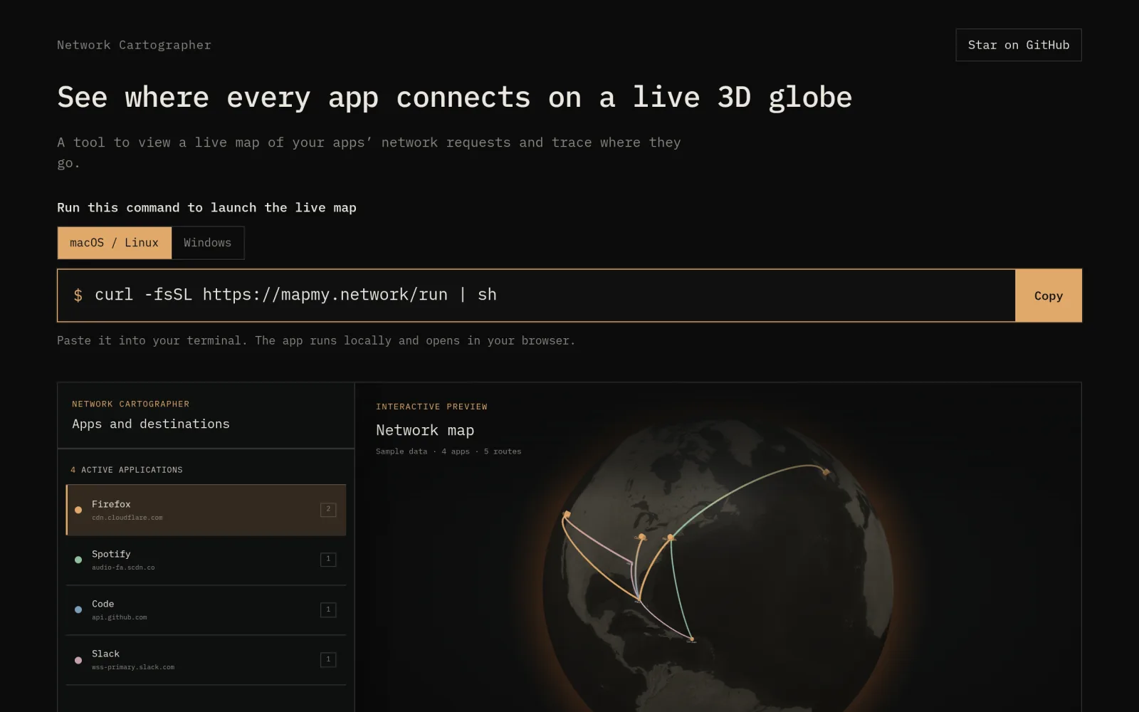 Network Cartographer screenshot