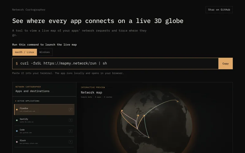 Network Cartographer screenshot