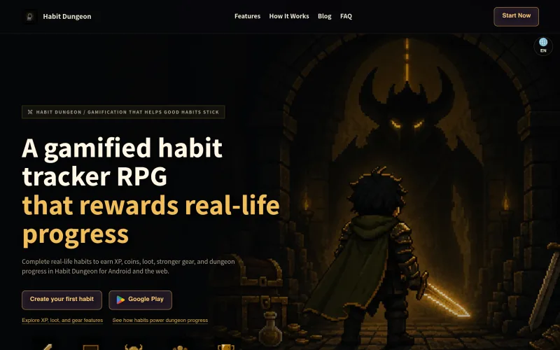 Habit Dungeon screenshot