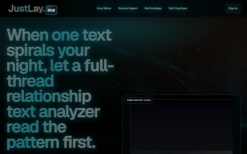 Justlay screenshot