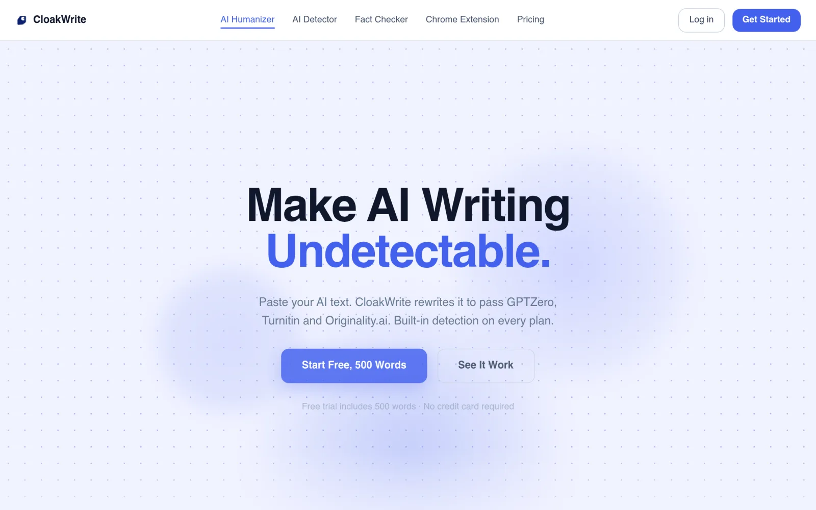 Cloakwrite screenshot