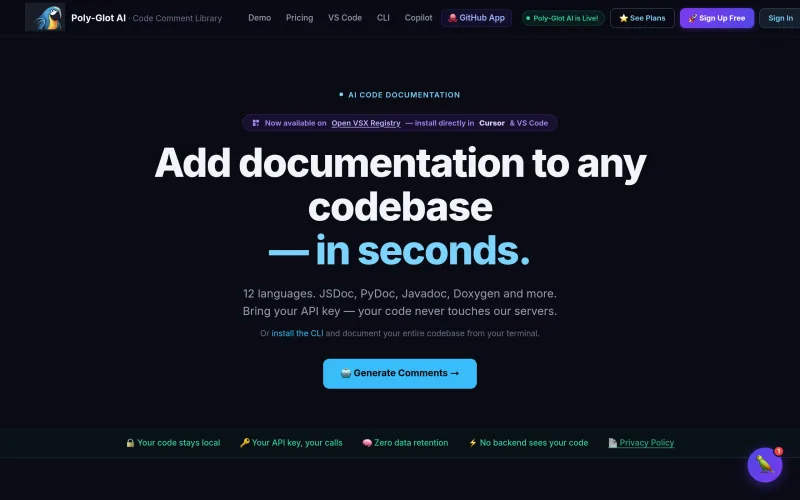 Poly Glot screenshot