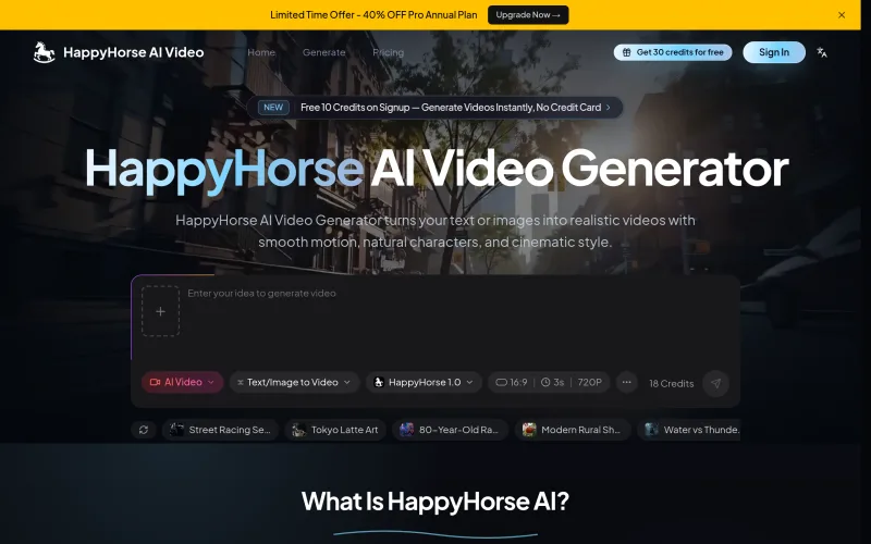 Happyhorse Ai screenshot