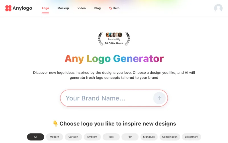 Anylogo screenshot