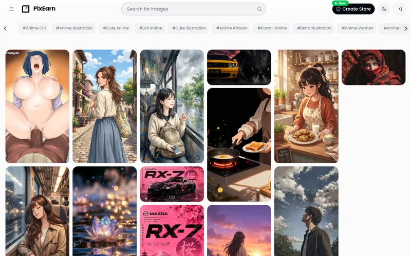 Pixearn screenshot