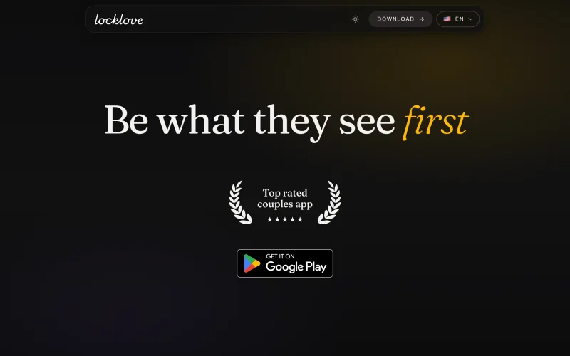 Locklove screenshot